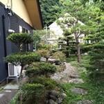 風の音 - お庭