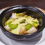 神栖空海 - 2026.7 一寸豆ソース焼き（伊佐木、活帆立貝、独活、烏賊、あさり）