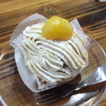 Sweets cafe Pomme - 和栗のモンブラン