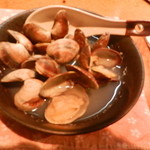 和乃家 - あさりの酒蒸し（西幡豆産）