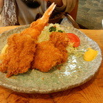 かま屋 - ミックスフライ