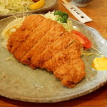 かま屋 - ロースカツ定食