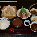 豊年 - 料理写真:天ぷらランチ定食