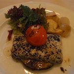 カーサ ヴェッキア - 2009/9月：ある晩の魚料理（失念）