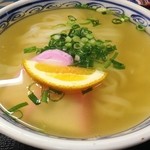 恵味うどん - かけうどん４５０円