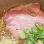 らぁ麺や 汐そば雫 - ハムのようなチャーシュー  '15 2月中旬