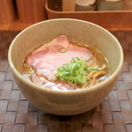らぁ麺や 汐そば雫 - 汐そば (760円)  '15 2月中旬