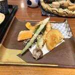 寒ざらしそば 芦生 - 「天ぷら」