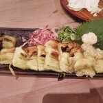 串天 創作Dining ゆるり - トロットロで美味しい愛知県産大長茄子の焼き茄子