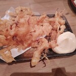 串天 創作Dining ゆるり - サキイカ天ぷら