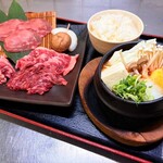 上焼肉定食（ごはん付）