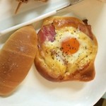 どんぐり - 【2015年03月】ベーコンエッグ、これも大好きなんだよなぁ(^^♪