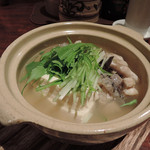 海辺のダイニング KISAMA - いまいゆ（近海姿魚）マース煮（塩煮）　ズームアップ