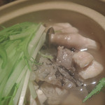 海辺のダイニング KISAMA - いまいゆ（近海姿魚）マース煮（塩煮）　ズームアップ