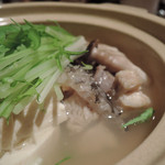 海辺のダイニング KISAMA - いまいゆ（近海姿魚）マース煮（塩煮）　ズームアップ