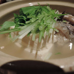 海辺のダイニング KISAMA - いまいゆ（近海姿魚）マース煮（塩煮）　ズームアップ