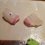 すし匠 まさ - Ｈ27.4 鯛 一日寝かせた鯛