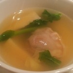 開化亭 - 桑名の蛤、筍のスープ