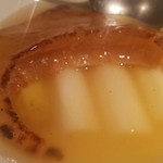 開化亭 - フカヒレとアスパラガス