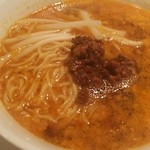開化亭 - 担々麺(ご飯は担々麺、生姜の味が利いたご飯、葱ラーメン、炒飯、麻婆飯5品から選べます)