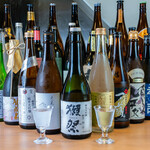 浜どん - ドリンク写真:お酒の集合写真