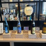 スーパーホテル - ドリンク写真:ウェルカムドリンクの日本酒も◎