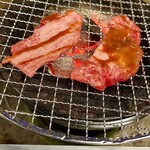 発祥のお店 一升びん - 七輪の炭火焼きです♪