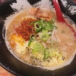 塩豚骨 らー麺 雄 - 料理写真:チーズにくみそ　1200円(税込)
