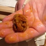 すし匠 まさ - Ｈ27.4 ムラサキウニほんのり炙り