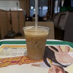 マクドナルド - ドリンク写真:■アイスカフェラテS¥250