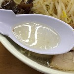 いのよし - 2015年4月　塩チャーシューらーめんスープ