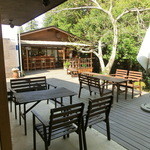 パンデカフェファリーヌ - テラス席でまったり～