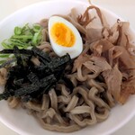 イトーヨーカドー - 料理写真:『ミツカン』”中華蕎麦『とみ田』まぜうどん”を使って(極太生中華麺使用)
