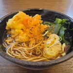 味の里 - かき揚げそば 550円