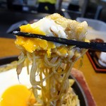 鉄板焼しんじゅ亭 - オタフクの焼そばソースが良く合って美味しかったです