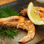 活兵衛 - 海老の塩焼き♩