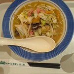 リンガーハット - 料理写真:味噌ちゃんぽん 麺少な目