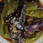 ごはん処 あき - 茄子とししとう