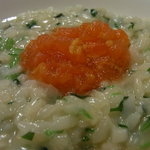 ビストロ・ラ・クッチーナ - 2010/1月：七草粥風リゾットのアップ