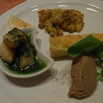 ビストロ・ラ・クッチーナ - 2010/1月：とある晩の前菜盛り合わせ