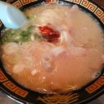 一蘭 - 【2015.4.19(日)】天然とんこつラーメン(並盛・105g)790円