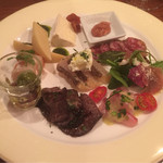 ビストロ 集 - 2015/04 お任せ盛り合わせ