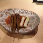 ぎおん 阪川 - 琵琶湖のモロコ。