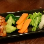 きぐら茶屋 - お新香盛合せ