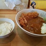 Kuidokoronomidokoroutaidokoroippukuya - カツカレーラーメンとライス