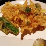 割鮮 吉在門 - 白魚のかき揚げ