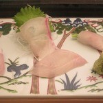 先ずはお造りから　　　2015/4月