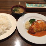 レストラン シン - チキンカツレツ(トマトソース)