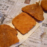 お惣菜の店　ふるや - 魚フライ＆ハムかつ＆アジフライ＆コロッケ