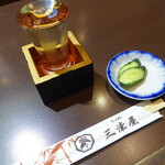 そば処 三津屋  - 日本酒（100ml）
